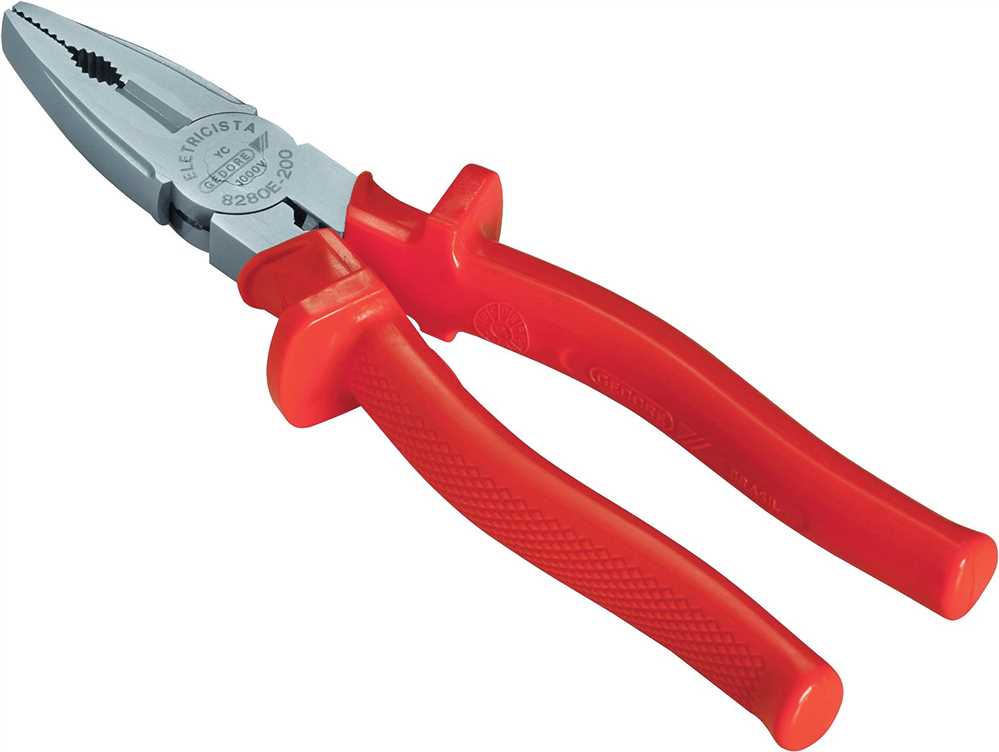 alicate eletricista gedore