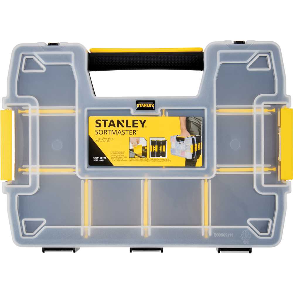 Organizador plástico 290 mm x 210 mm x 63 mm STST14021 - STANLEY