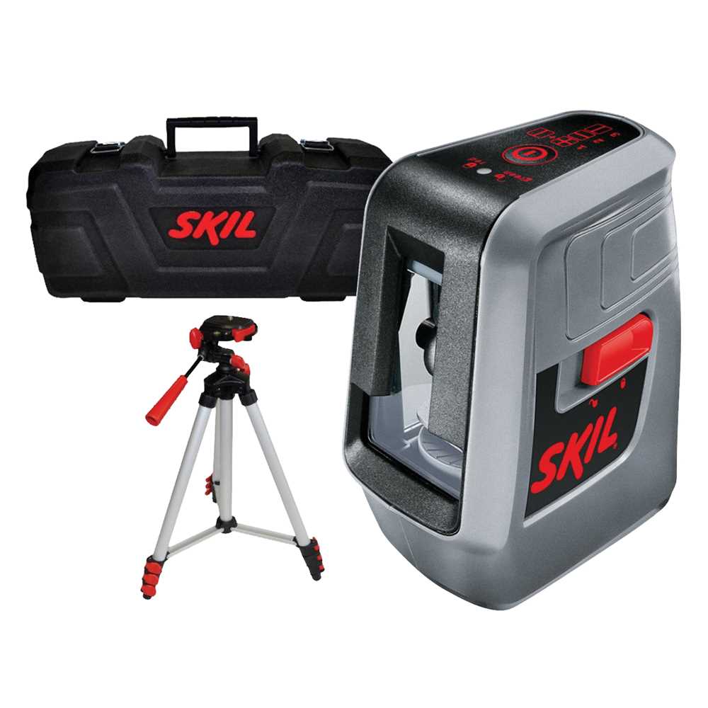 Nível Laser 3 Linhas 10m com Tripé e Maleta F0150516BC - Skil