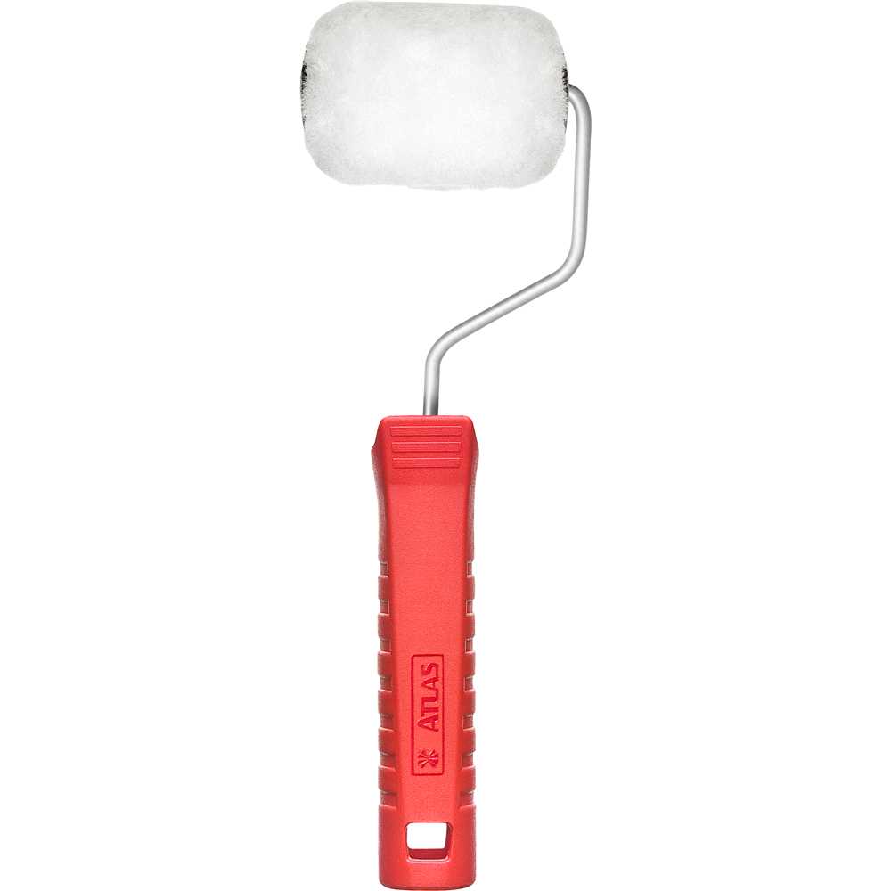 Rolo Mini Veludo 5 Cm com cabo para - Atlas