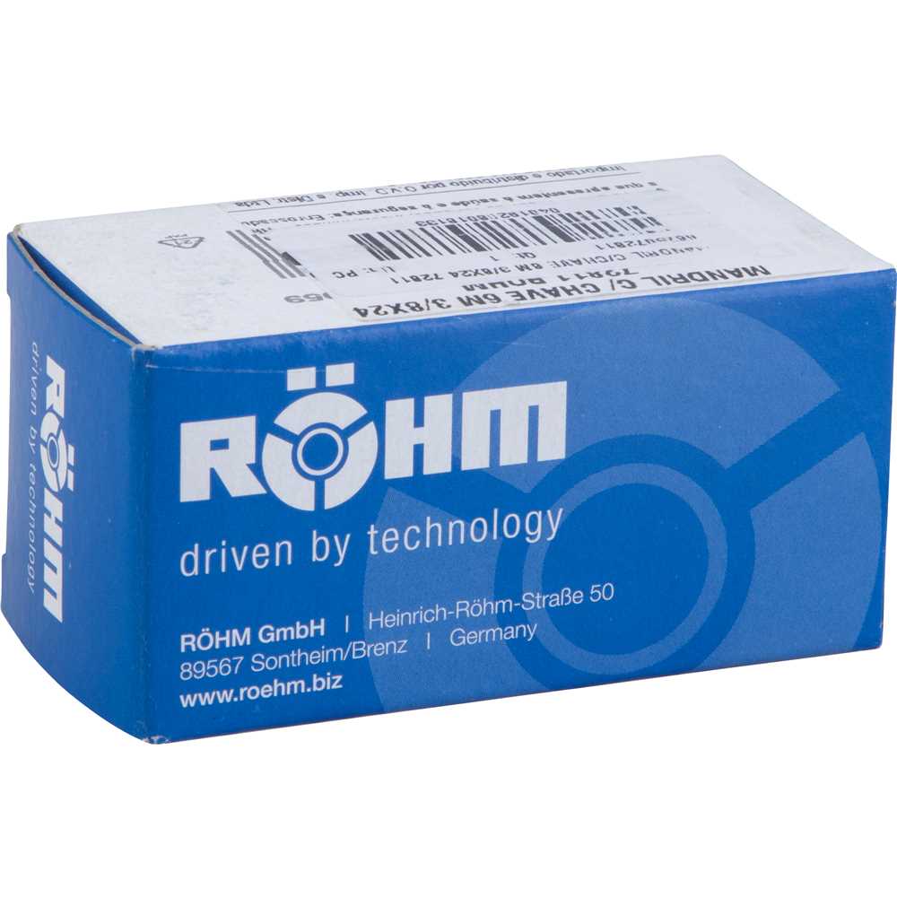 Mandril com chave 6M 0,5 mm - 6,5 mm 3/8