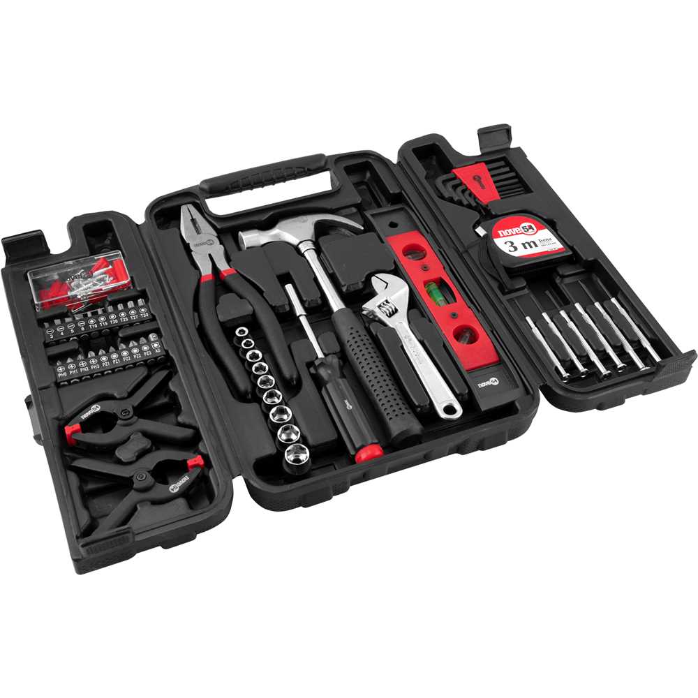 Jogo de Ferramentas 131 Peças JF131 com Maleta Plástica - NOVE54