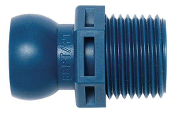 Conexão Fixoflex macho rosca BSPT 1/2" AV8 TAPMATIC