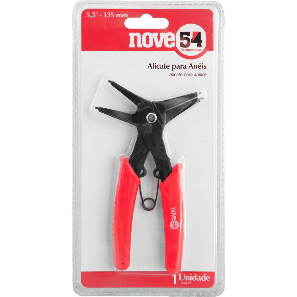 ALICATE P/ANEIS INT/EXT 135MM 3662135000 NOVE54 - Ferramentas Gerais