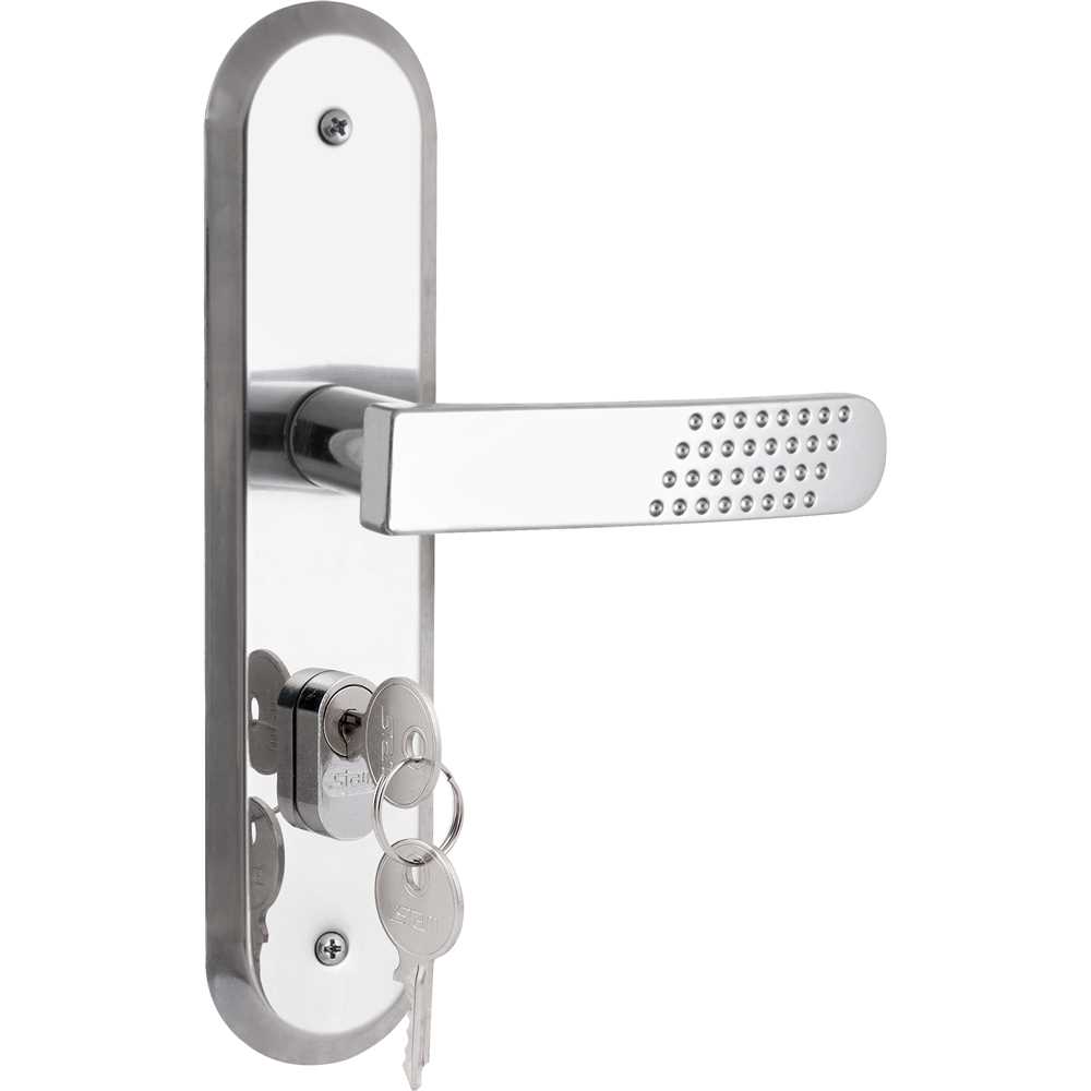 Fechadura Externa com Espelho Inox 1801/21 - STAM - Ferramentas Gerais