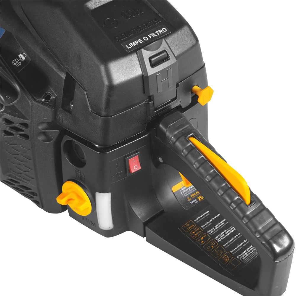 Motosserra a gasolina 54,6 cm³ (cc) MGC 545 - VONDER PLUS