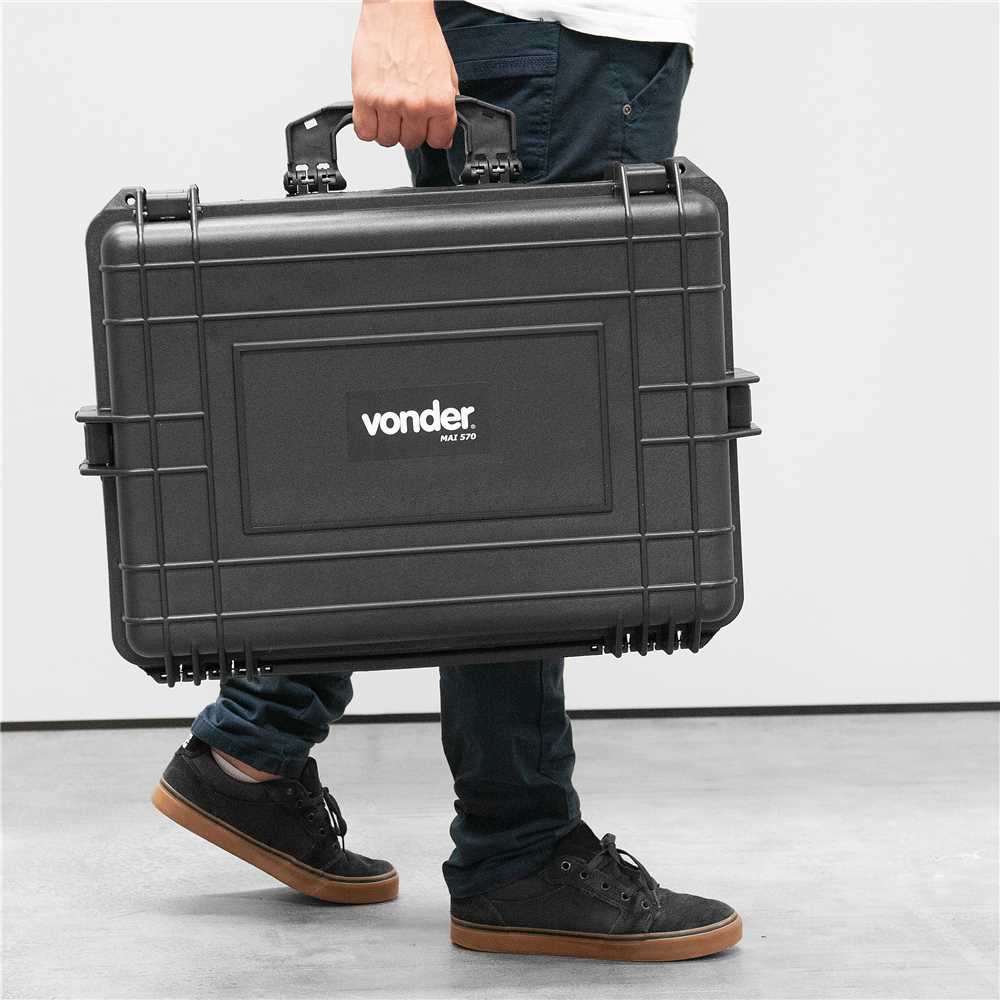 Maleta Anti-Impacto 56x42x21cm MAI 570 - VONDER - Ferramentas Gerais