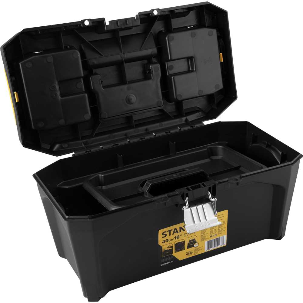 Caixa plástica para ferramentas STST80345-40 STANLEY - Ferramentas