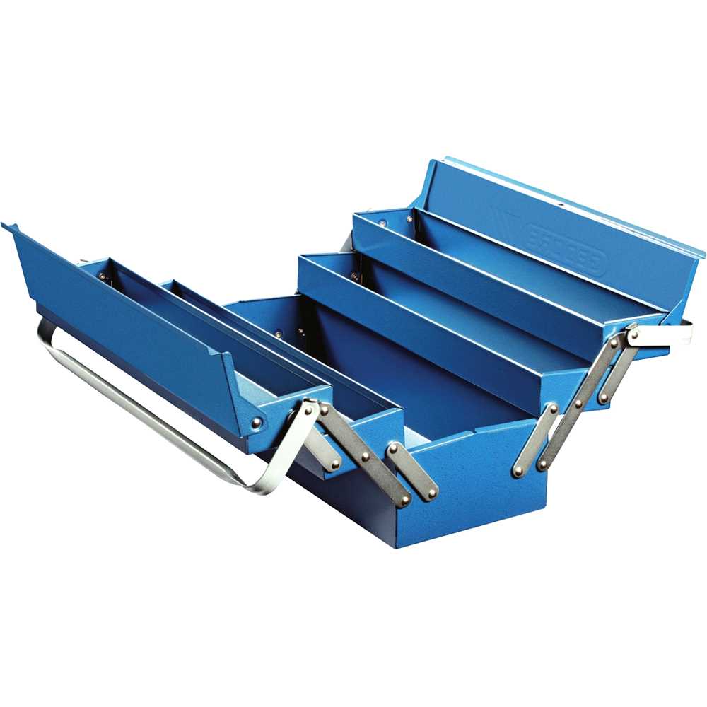 Caixas de Ferramentas sanfonada 50x20x23CM 5 Gavetas -Gedore