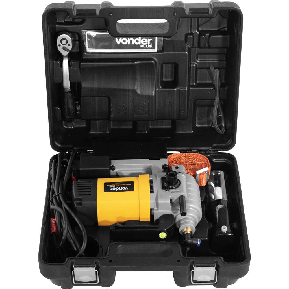 Furadeira com base magnética FMV 1880 - VONDER PLUS - Ferramentas