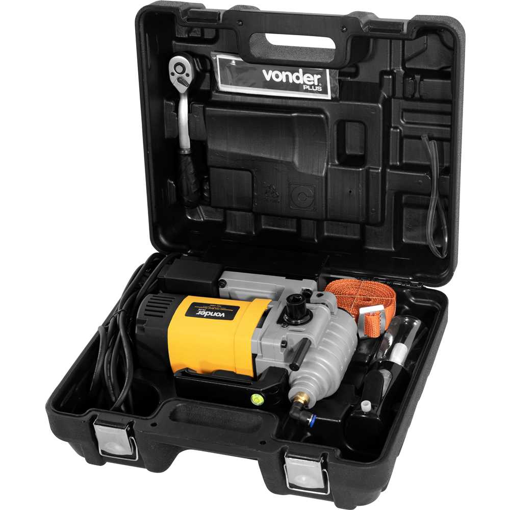 Furadeira com base magnética FMV 1880 - VONDER PLUS - Ferramentas