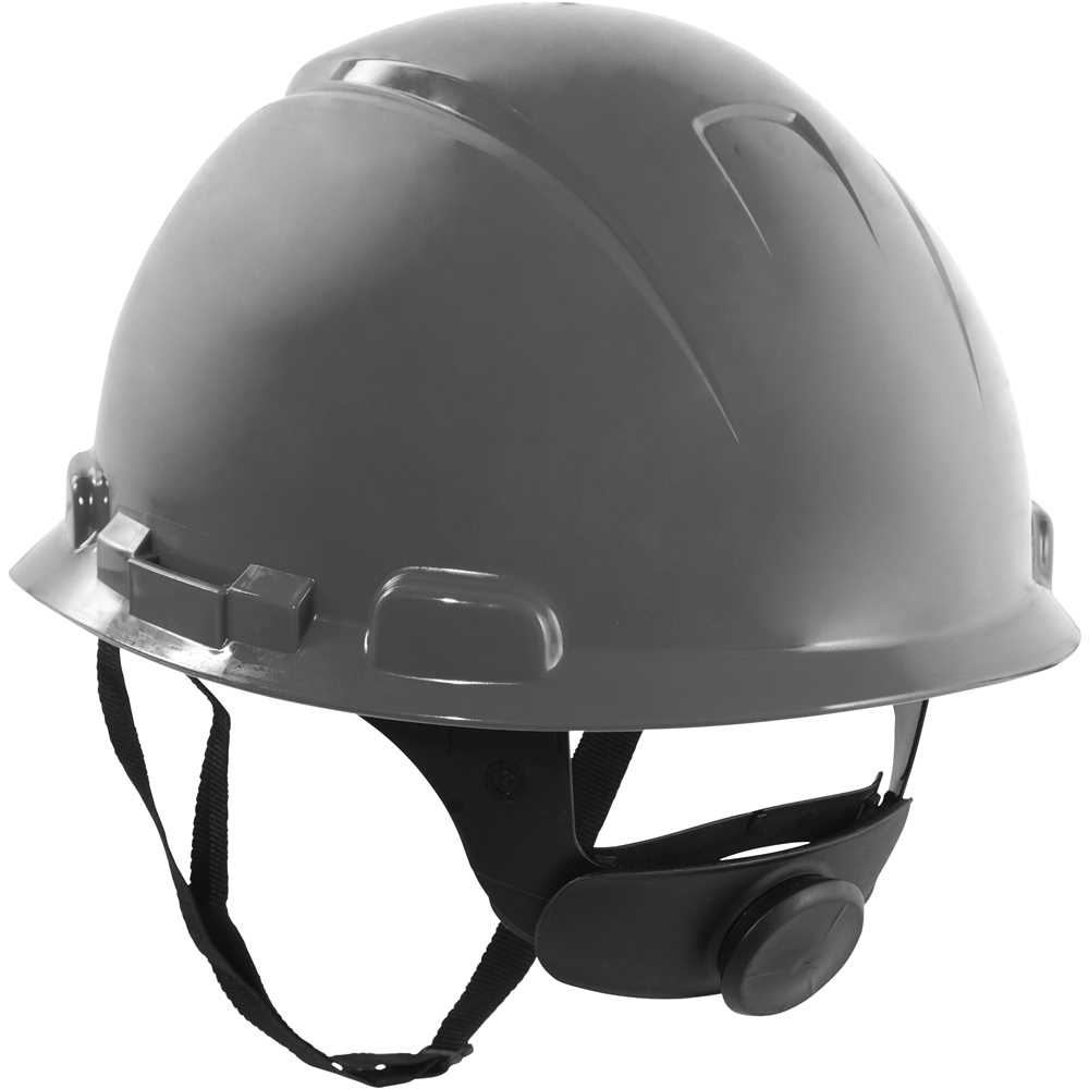 Capacete aba frontal cinza com catraca H-708 HB004732440 - 3M