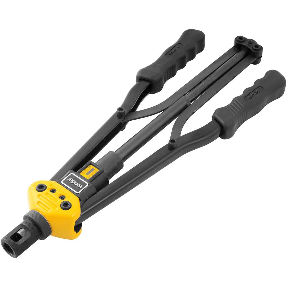 Rebitador Manual Tipo Alavanca Para Rebite Rosca M3-m12 Rr312