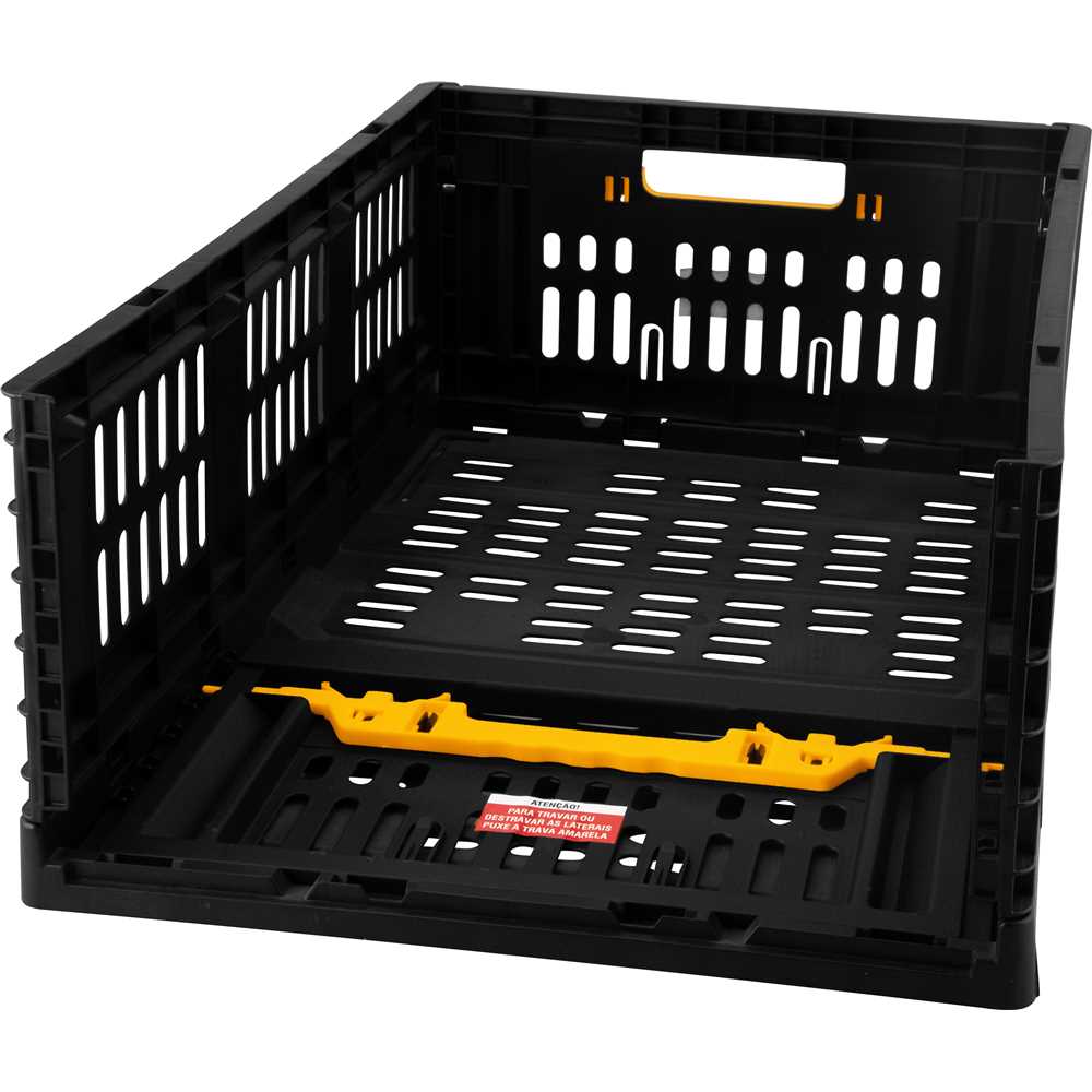 Caixa Plástica Desmontável 600x400x223mm CDV 600 - VONDER