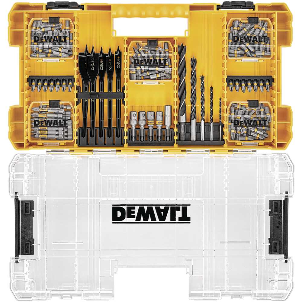 Jogo de broca e bits com 160 peças MAXFIT TSTAK DWAMF160 - DEWALT
