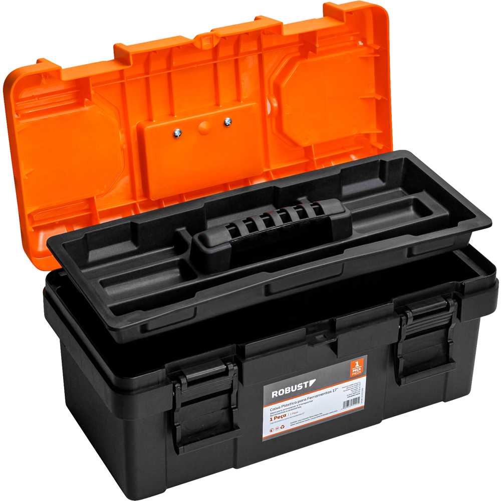 Caixa plástica para ferramenta 17