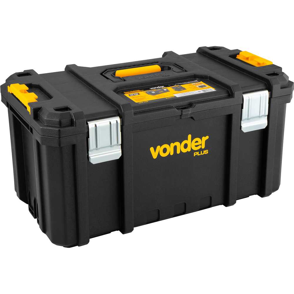 Caixa plástica para ferramenta 17