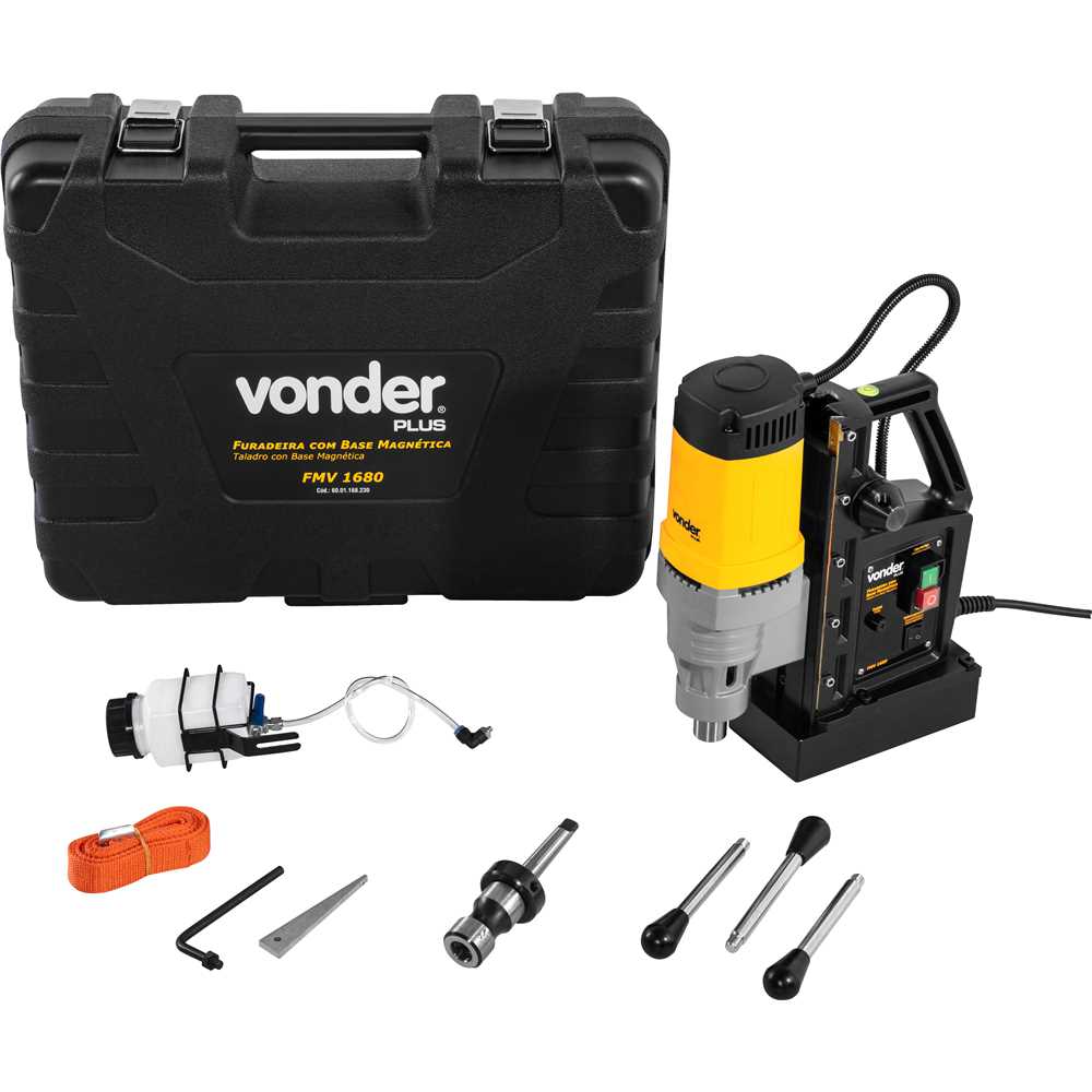Furadeira com base magnética FMV 1680 - VONDER PLUS