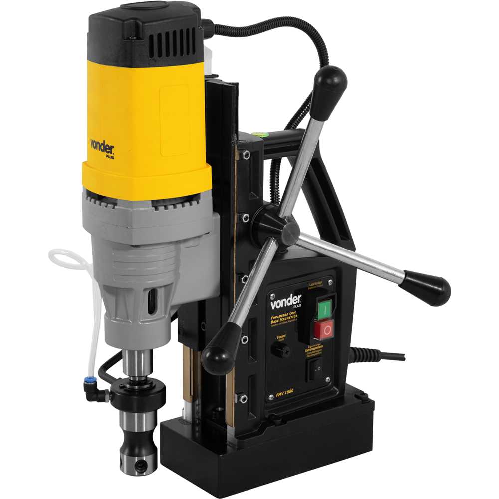 Furadeira com base magnética FMV 1680 - VONDER PLUS - Ferramentas
