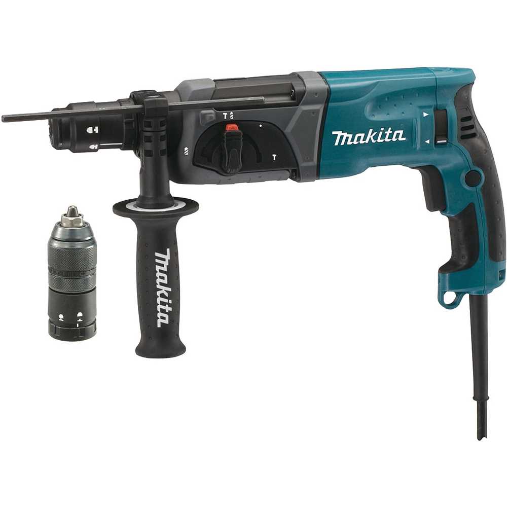 Encontraproduto.com.br - Martelete Combinado Rotativo e Rompedor HR2470T - Makita