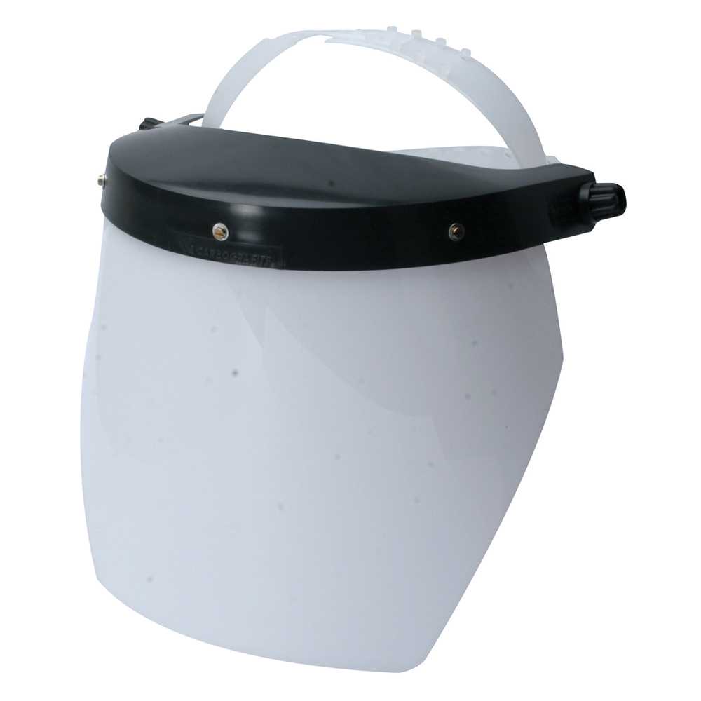 Protetor Facial Incolor sem Catraca 200mm - Carbografite