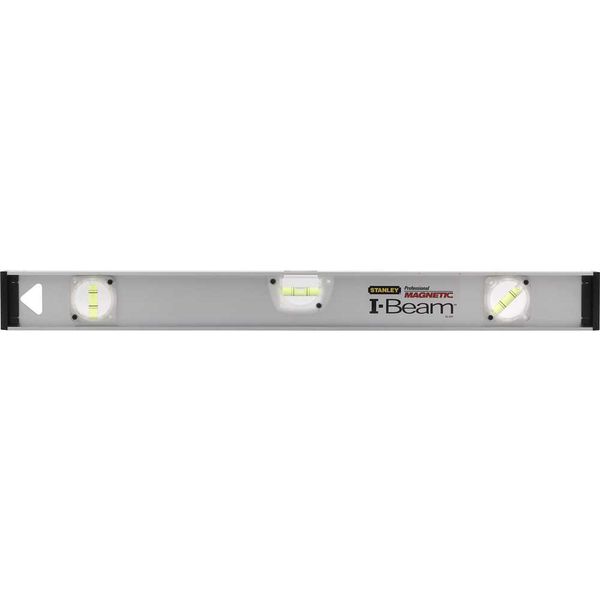 Nível de alumínio 24" com 3 bolhas e base magnetica 42-244 STANLEY