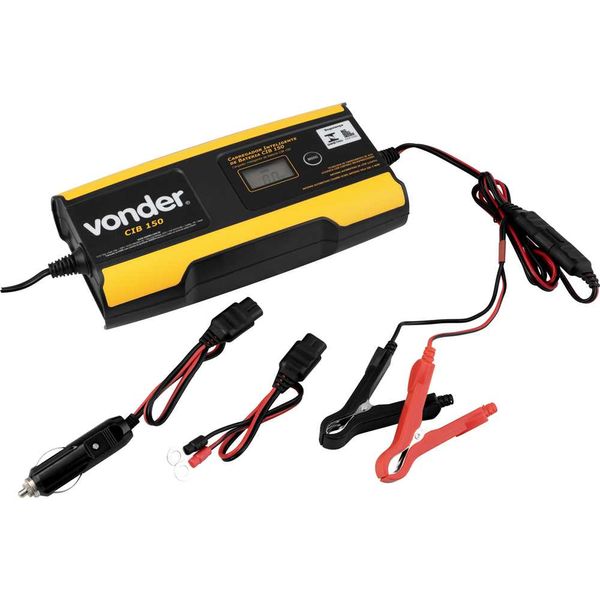 Carregador inteligente de bateria bivolt automático CIB 150 VONDER