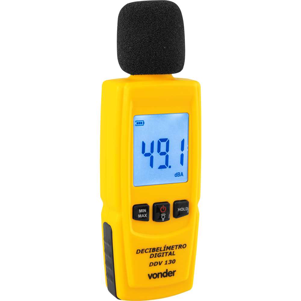 Decibelímetro Digital DDV 130 - VONDER