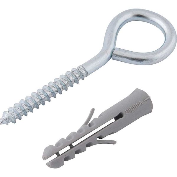 Pitão com Bucha P-6 3,3X60 mm S-6 com 6 Peças - VONDER