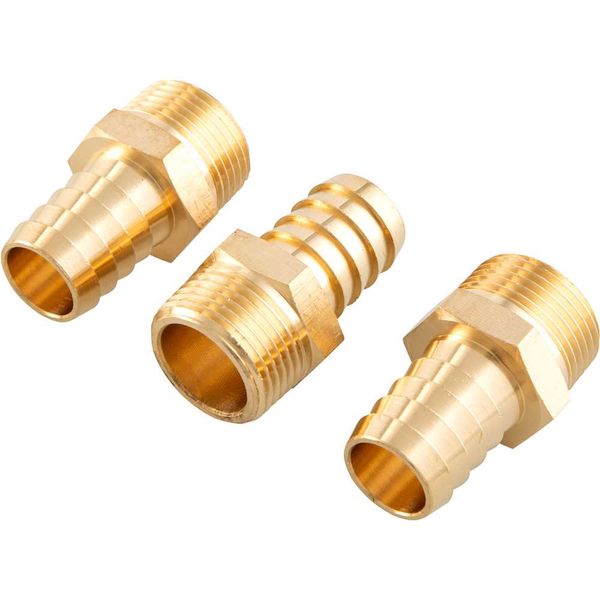 Espigão rosca macho de 3/4" NPT com escama de 3/4" 3 peças - VONDER