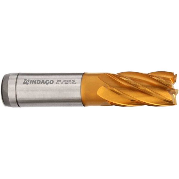 Fresa de topo em aço rápido 9,0 mm com 4 cortes DIN 844AN 1503 - INDAÇO