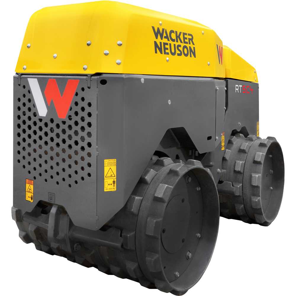 Rolo compactador de trincheira RTD-SC4 WACKER - Ferramentas Gerais