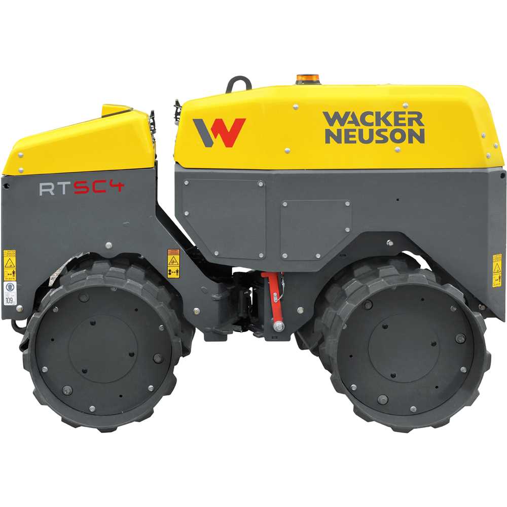 Rolo compactador de trincheira RTD-SC4 WACKER - Ferramentas Gerais