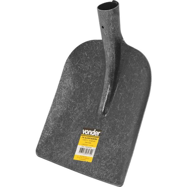 Pá Ajuntadeira Quadrada 279x250mm VD 201-2 sem Cabo - VONDER