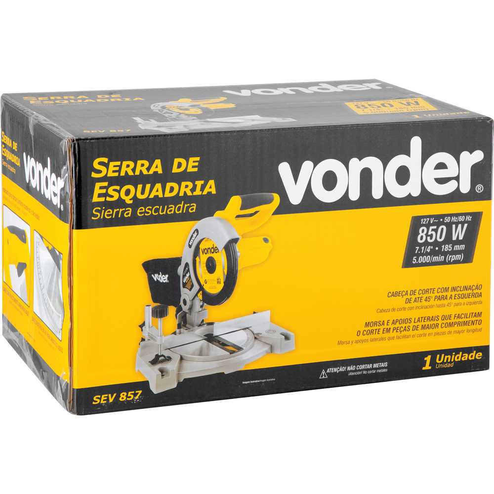 Serra Meia Esquadria 7.1/4