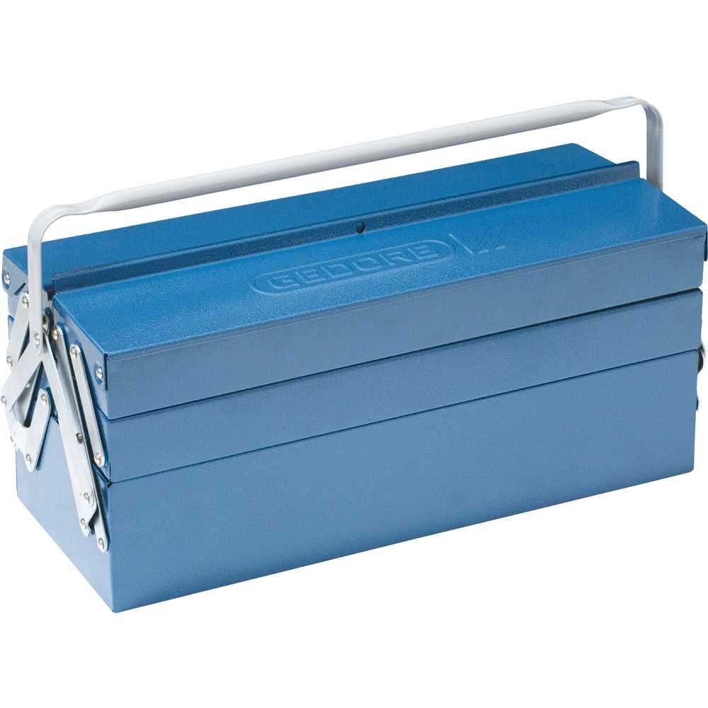 Caixa para Ferramentas Tipo Sanfonada 50x20x23cm 5 Gavetas 1335  - Gedore