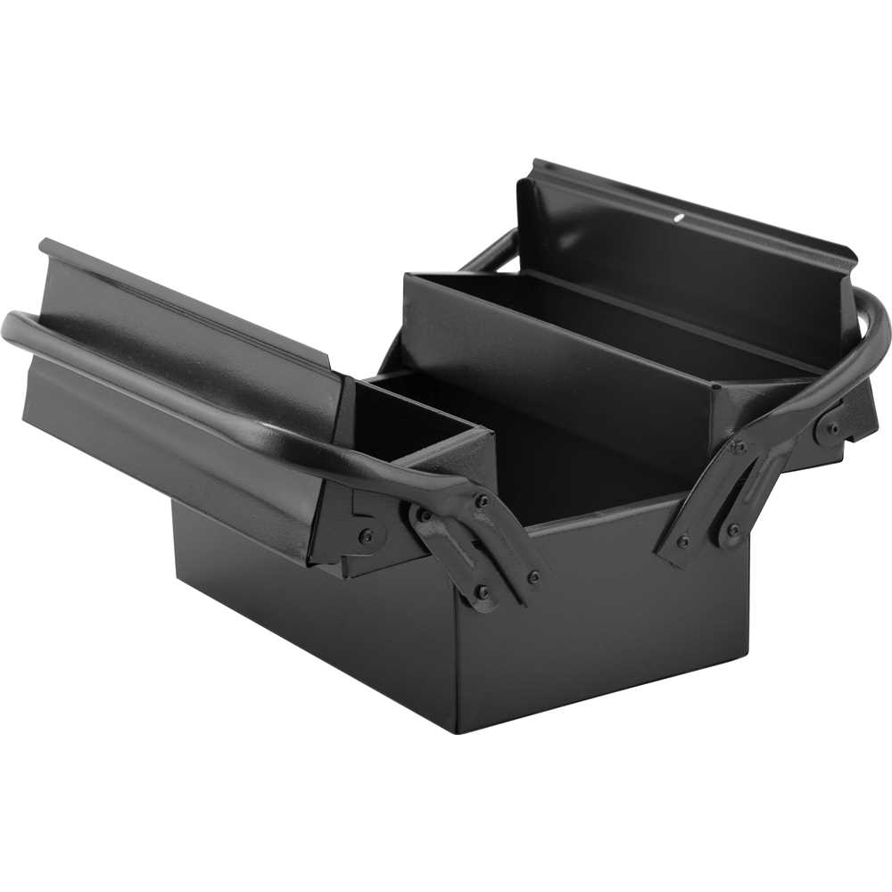 Caixa Metálica para Ferramentas com 3 Gavetas 30x19x16cm - VONDER