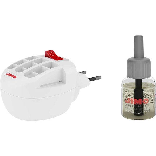 Aparelho vaporizador elétrico Anti-Inset Elétrico Kit 60 Noites 1126-2 JIMO