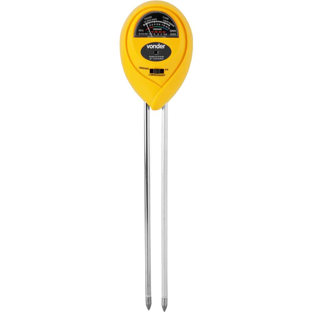 Medidor de umidade do solo analógico VONDER