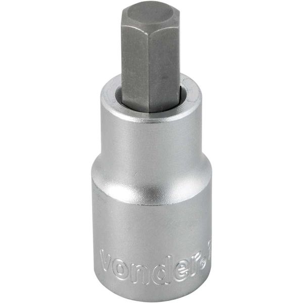 Soquete hexagonal 10 mm encaixe de 1/2" - VONDER