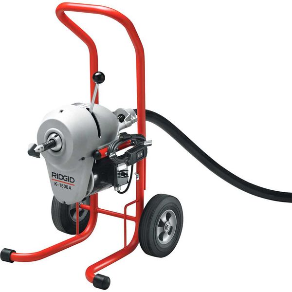 Máquina desentupidora seccional K-1500 220 V~ 2"-10" 45317 - RIDGID