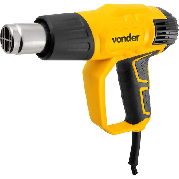 Soprador Térmico 1500W 300-500°C com 4 Bocais STV 150 - VONDER Soprador Térmico STV 150 1500W 300-500°C 127V 6001015127 VONDER