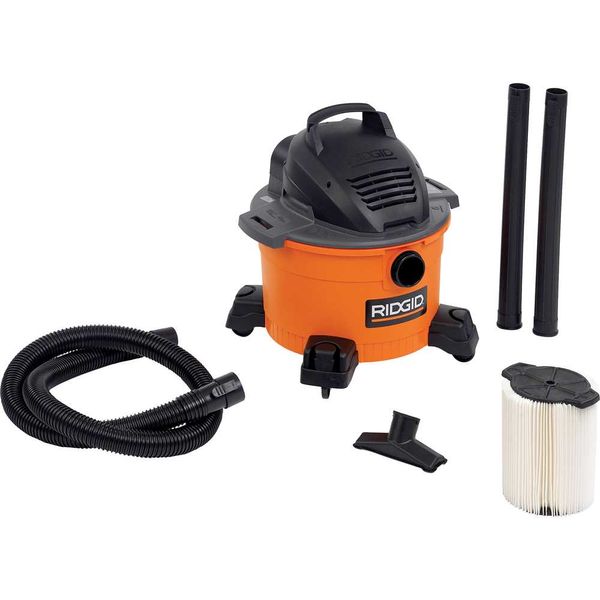 Aspirador de Pó e Líquido 2,5 hp WD-0655BR / WD-0656BR RIDGID - 127 V~