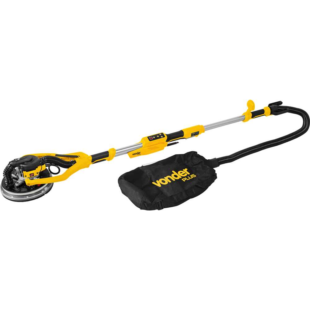 Lixadeira de parede com LED LPV 950B 127V VONDER PLUS