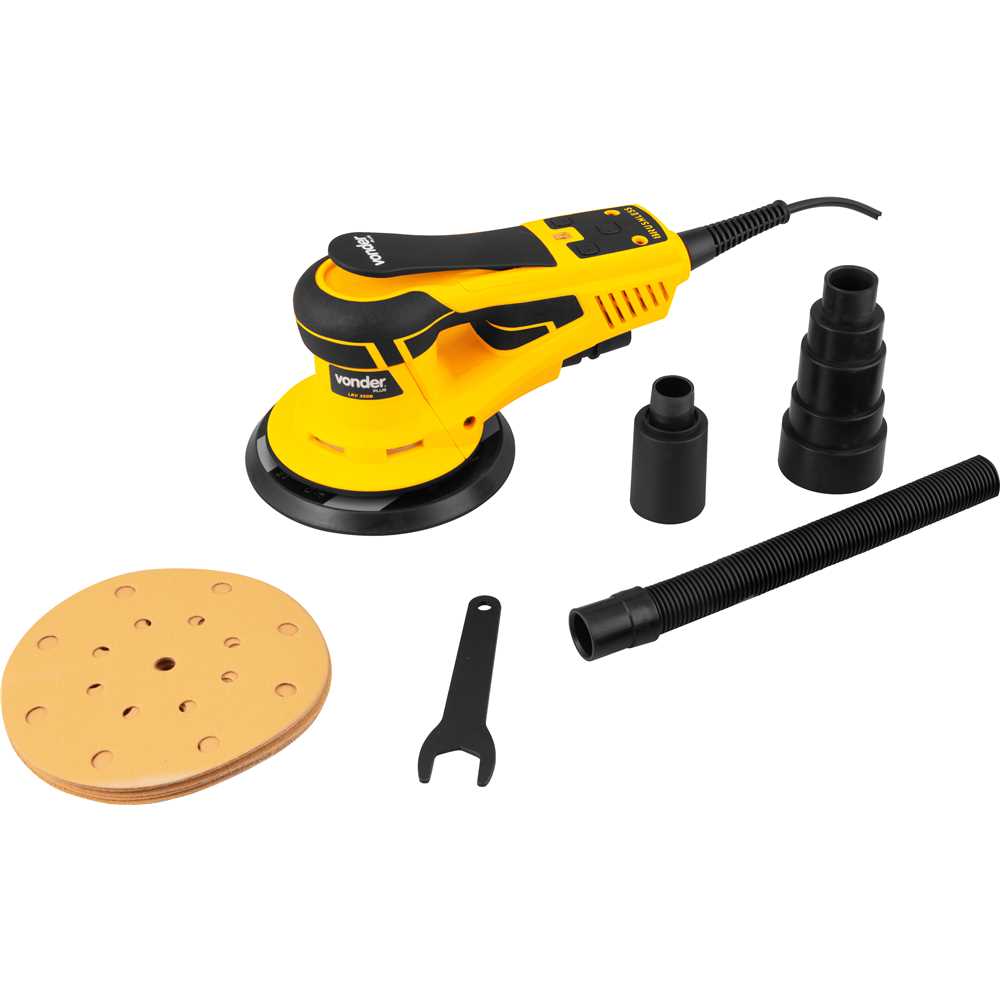 Lixadeira roto-orbital 6" LRV 350B - VONDER PLUS