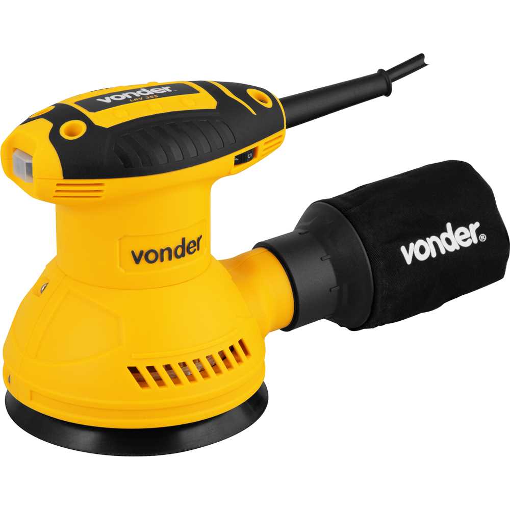 Lixadeira roto-orbital 5" LRV 355 VONDER