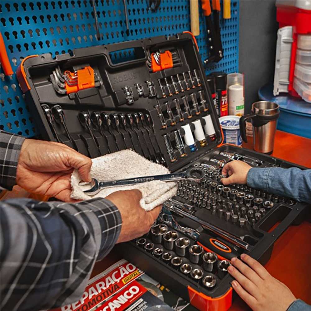 Jogo de ferramentas 178 peças 5000R 060.370 - ROBUST - Ferramentas