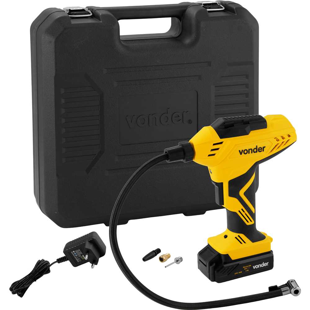 Compressor de Ar Tipo Pistola a Bateria 20V CPV 20 - VONDER