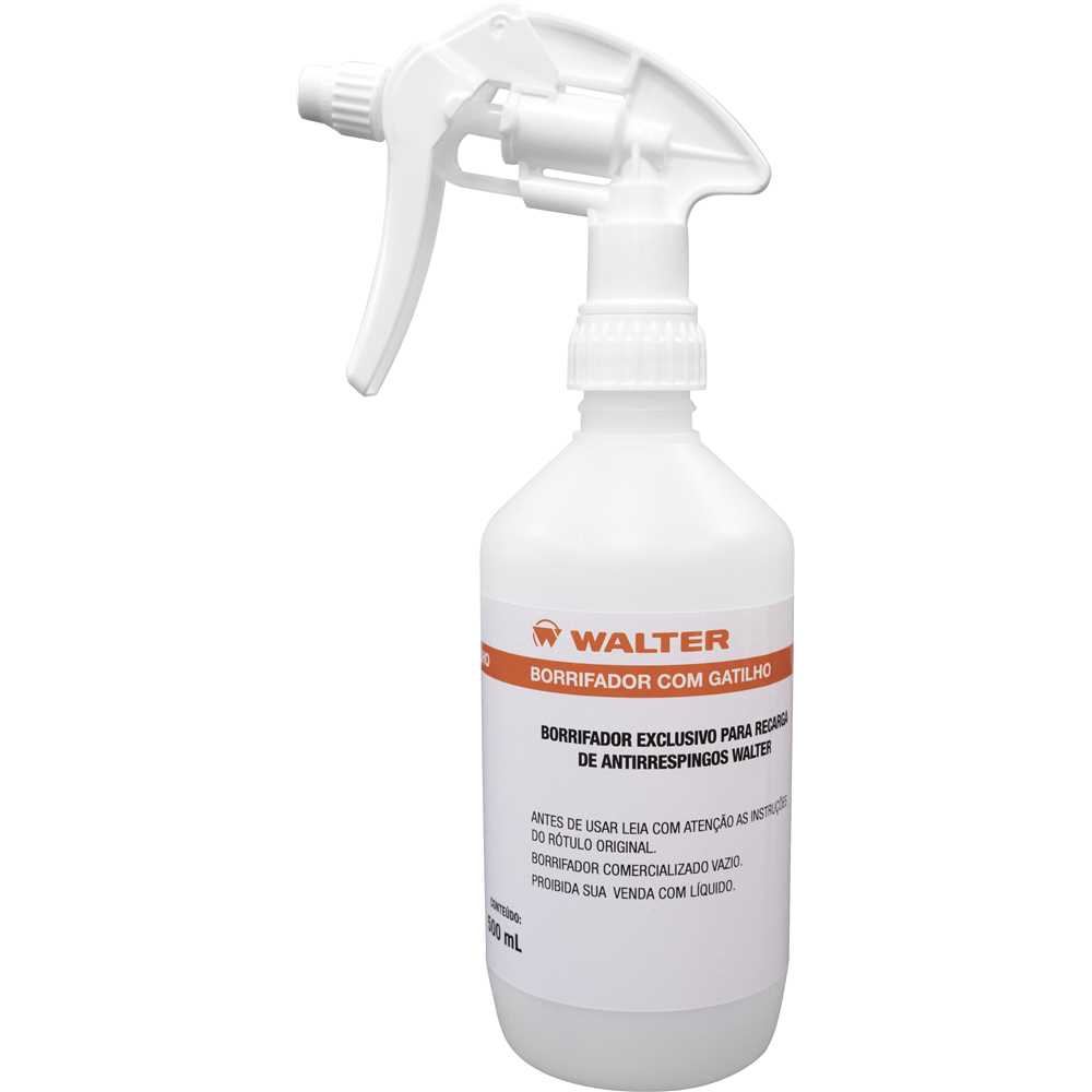 Borrifador Plastico E-Weld 500ml 60A078.4 - Walter