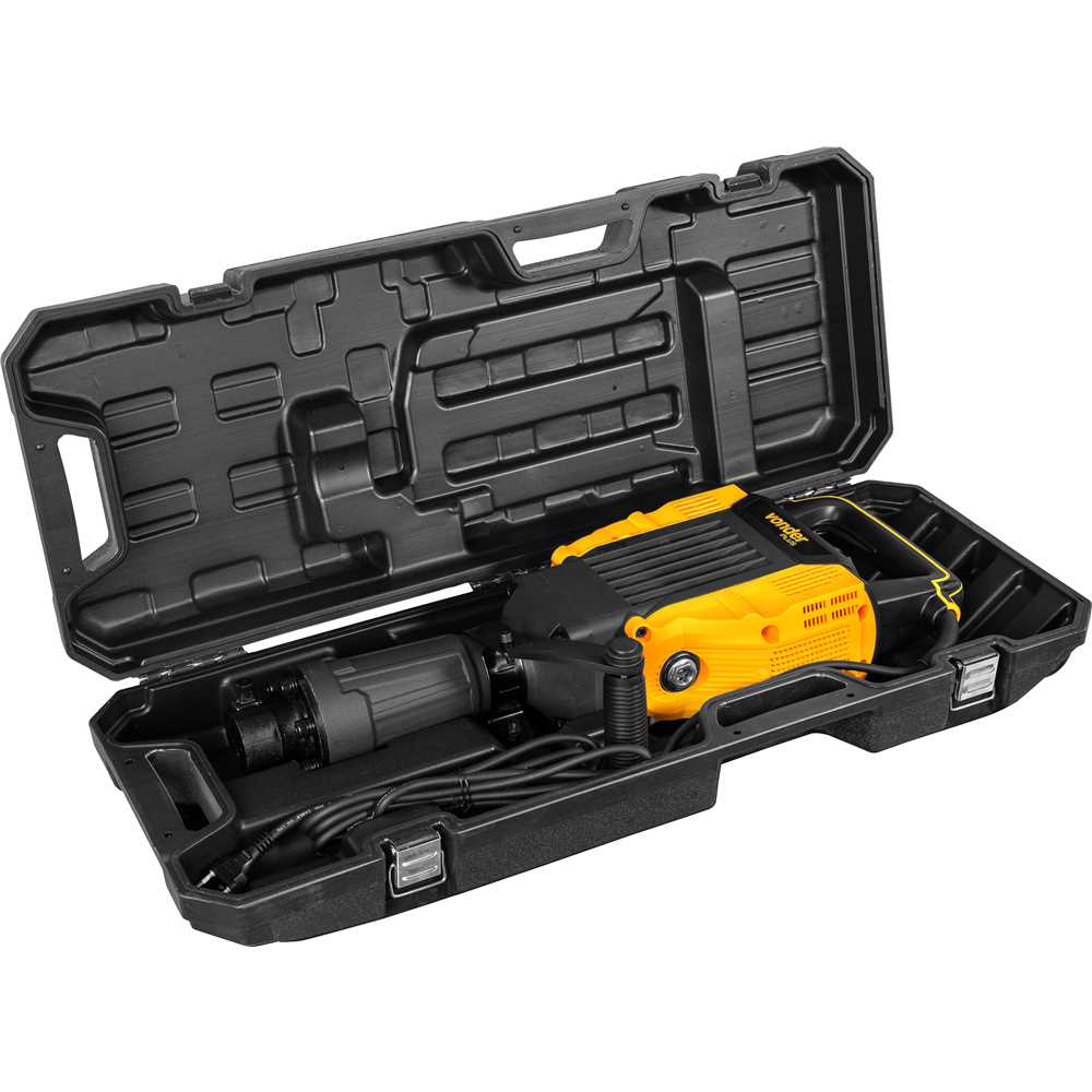 Martelo demolidor 1.600 W 45 joules MDV 1645 220 V~ - VONDER PLUS